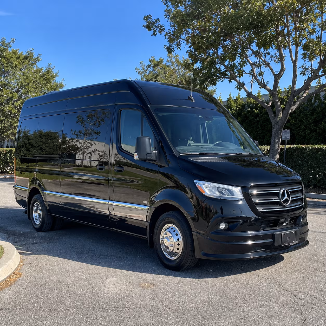 Colorado Springs Airport Shuttle & Transportation party bus exterior
