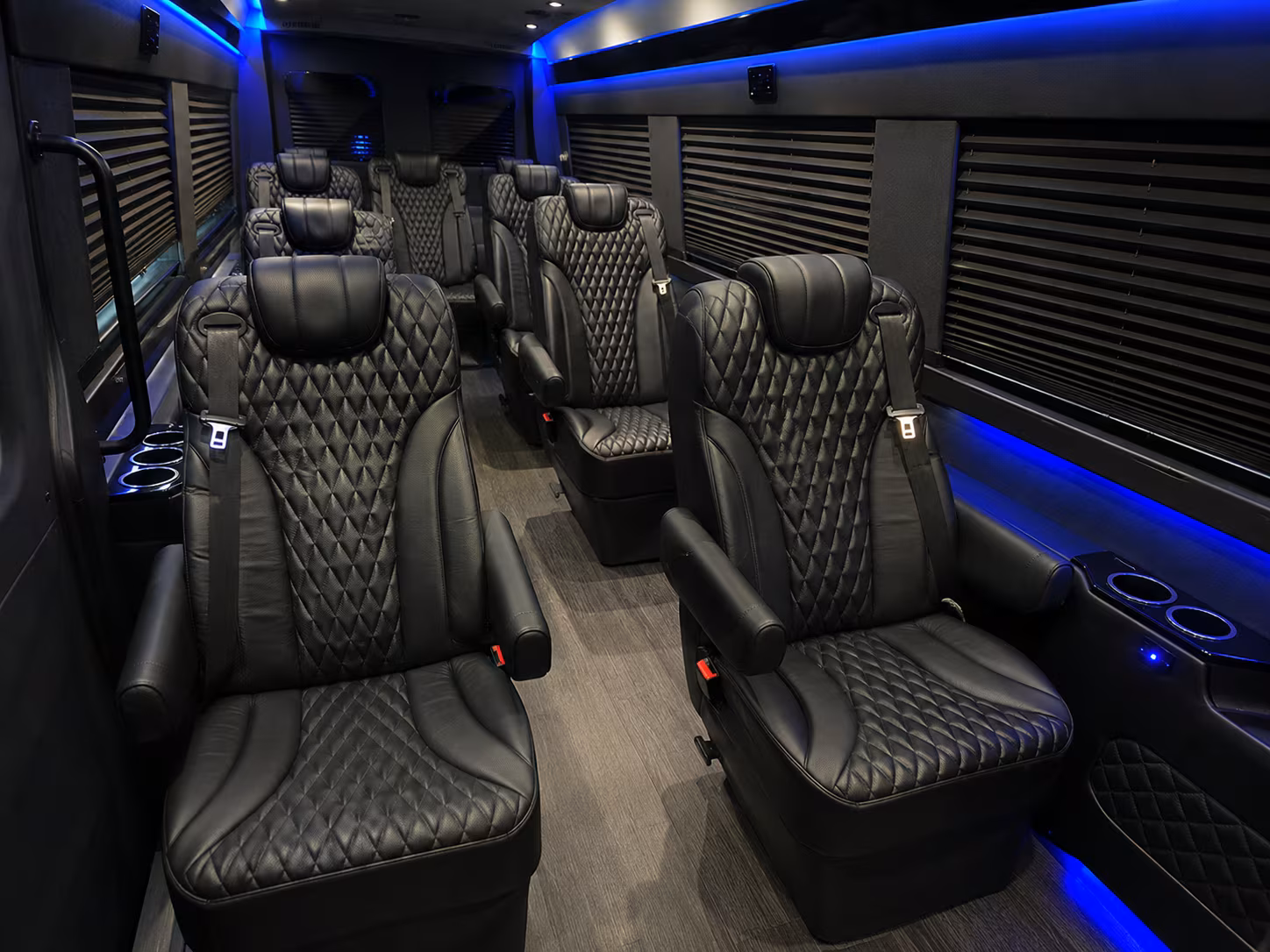 Colorado Springs Airport Shuttle & Transportation party bus exterior