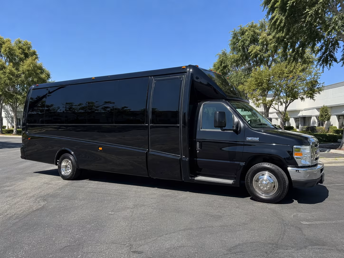 Colorado Springs Bachelor & Bachelorette Transportation party bus exterior