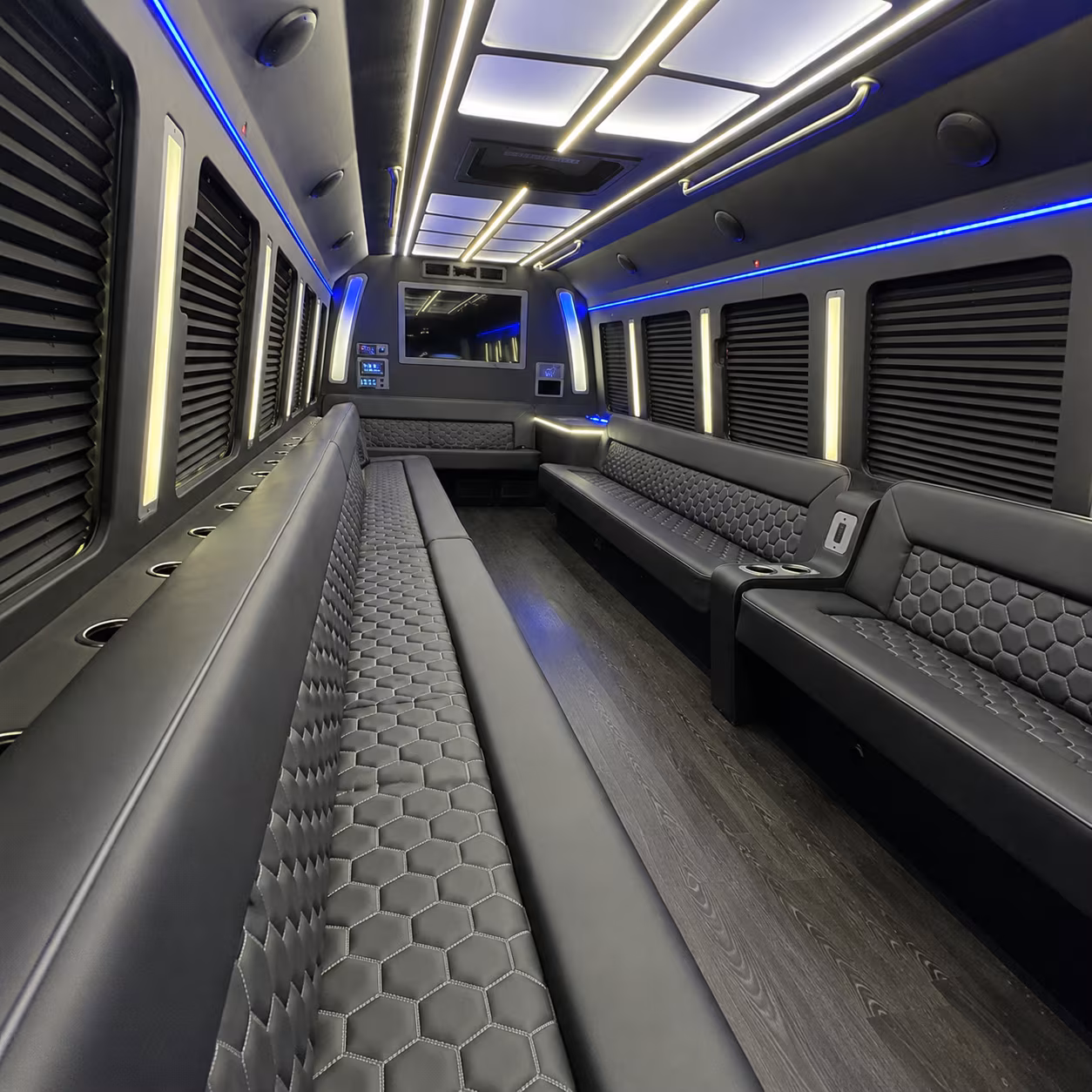 Colorado Springs Birthday, Sweet 16, & Quinceañera Transportation onboard seating