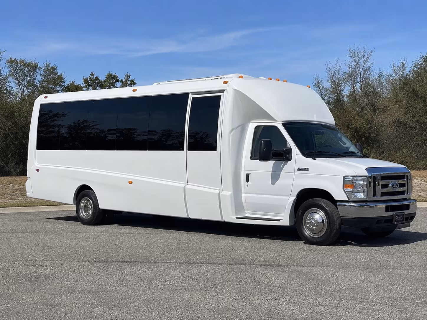 Colorado Springs Concert & Music Festival Transportation party bus exterior