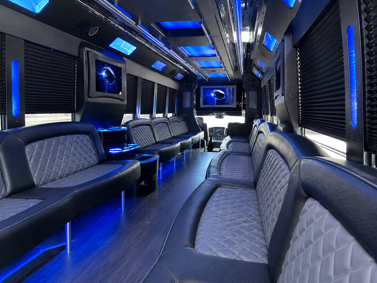 Colorado Springs Concert & Music Festival Transportation onboard seating