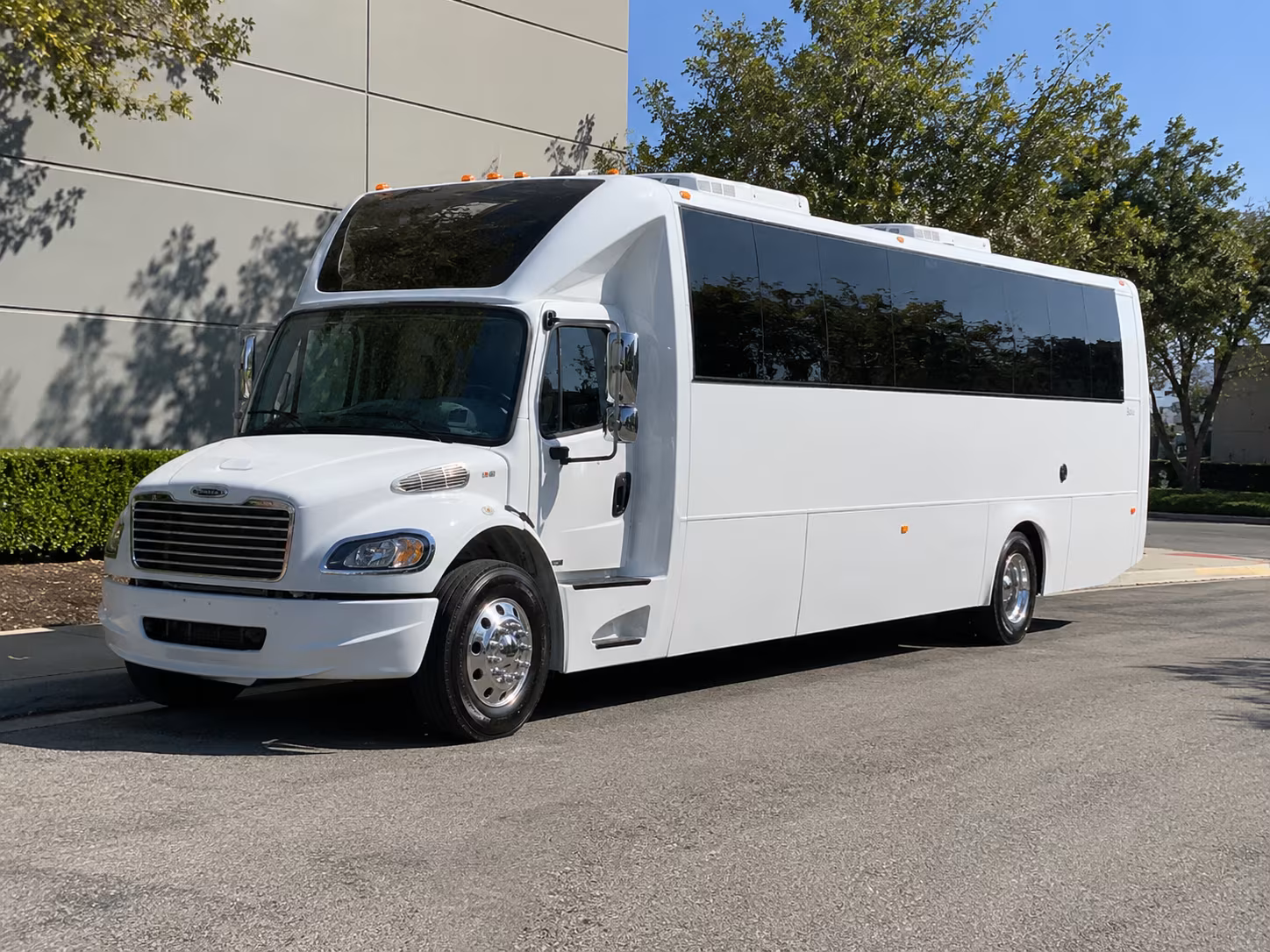 Colorado Springs Prom & Homecoming Transportation party bus exterior