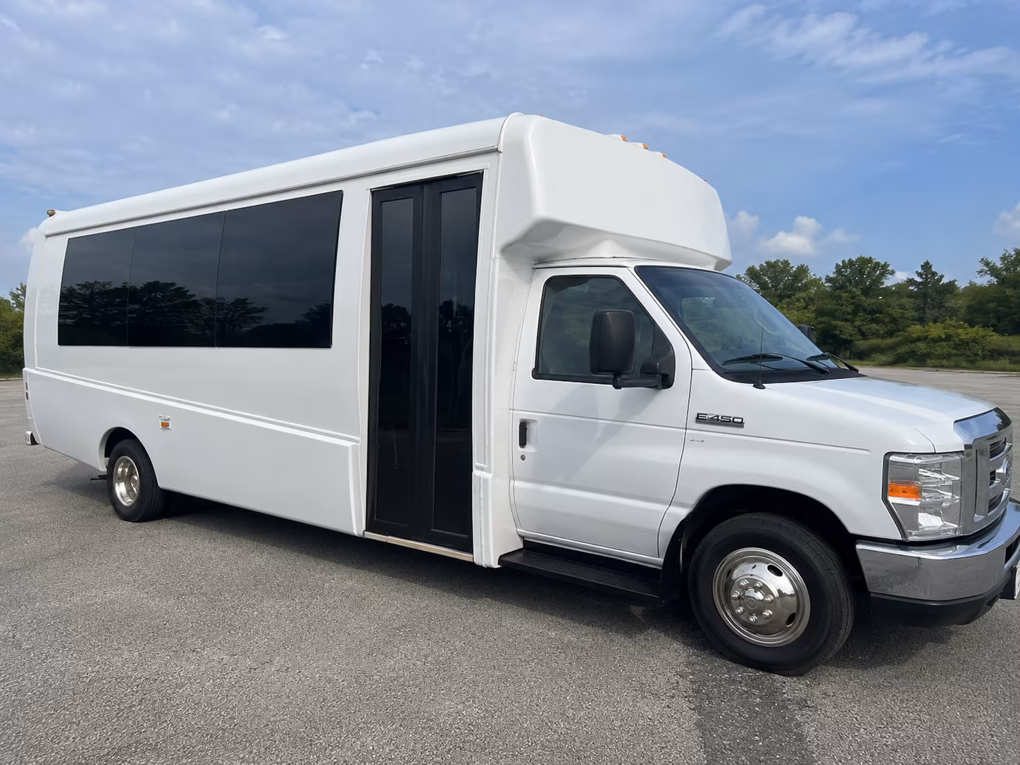 Colorado Springs Prom & Homecoming Transportation party bus exterior
